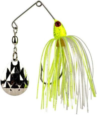 Strike King Mini-King Spinnerbait - Vibrant Chartreuse for Irresistible Strikes!