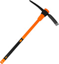 Pick Axe for Digging 36 in Heavy Duty Pickaxe - Shock Absorbing Handle