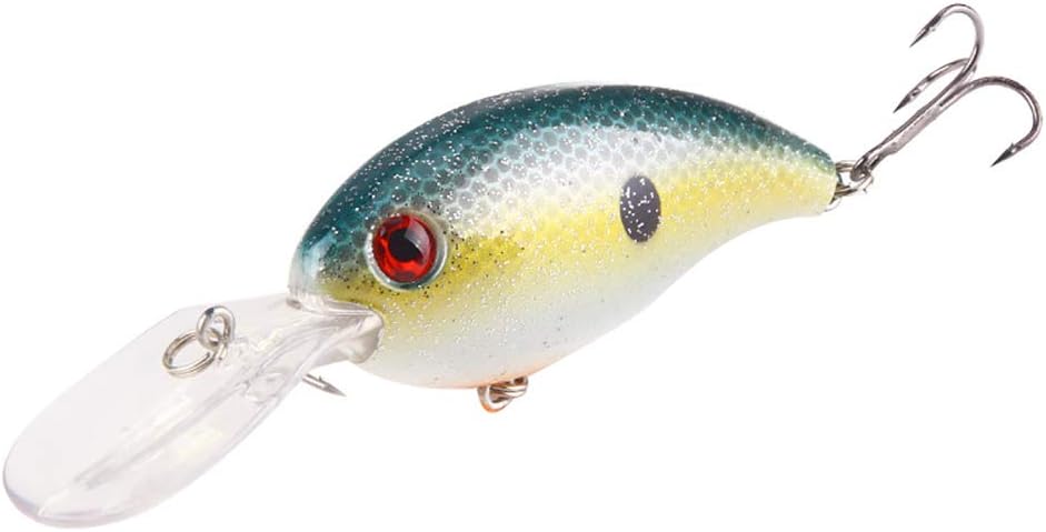 3D Eye Crankbait - Sharp Hook Bass Lure