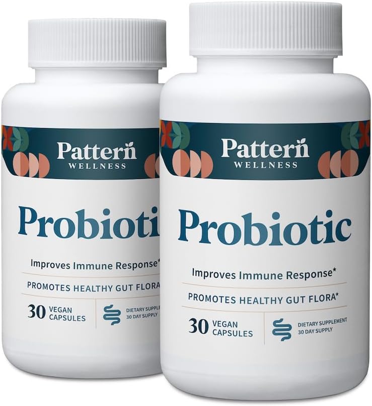 Pattern Wellness Probiotic Supplement for Healthy Gut Flora