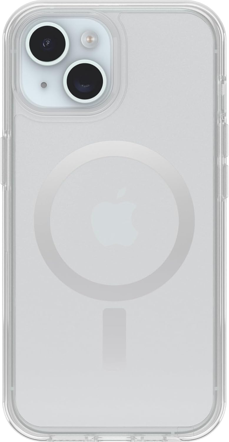OtterBox iPhone 15 Symmetry Series Clear Case for Ultimate Protection
