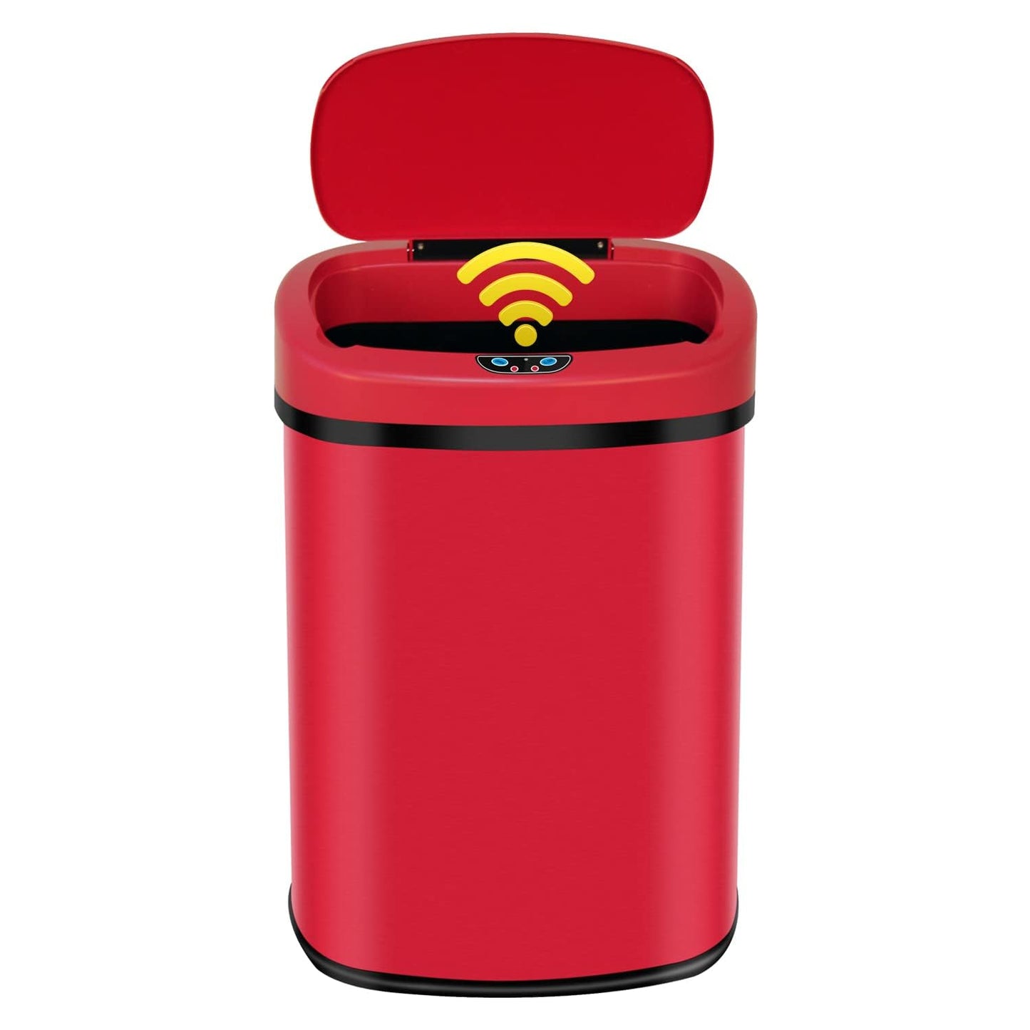 Bigacc 13 Gallon Kitchen Trash Can with Touch-Free Motion Sensor