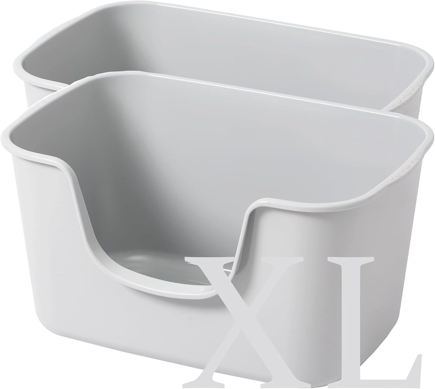 Smart Paws Extra Large Jumbo Cat Litter Box for Maine Coons