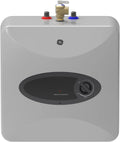 GE 6 Gal Mini Tank Electric Water Heater: Easy Under Sink Install