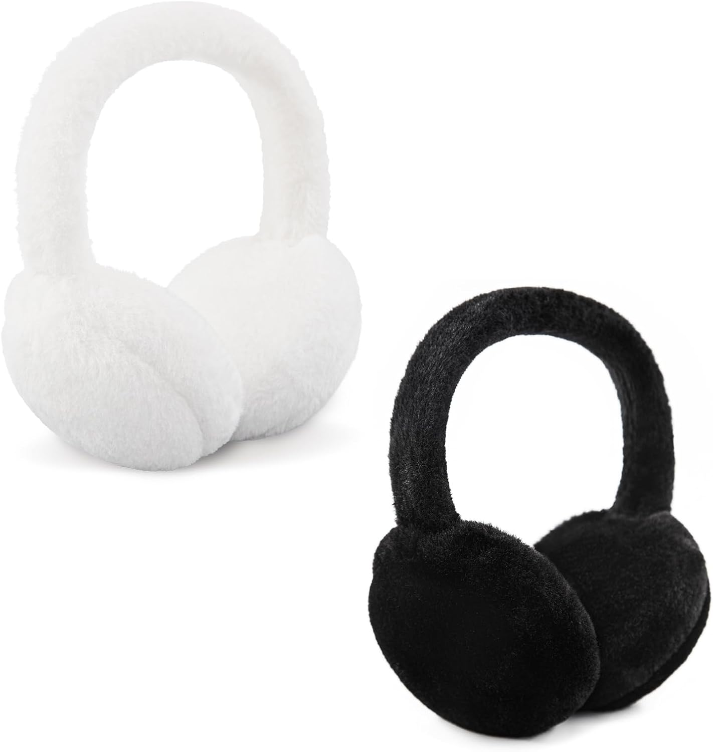 Warm Winter Women Ear Muffs Fuzzy Cute Fluffy Ear Warmers