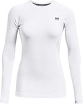 Women's Under Armour Long Sleeve Authentic Crew Neck T-Shirt