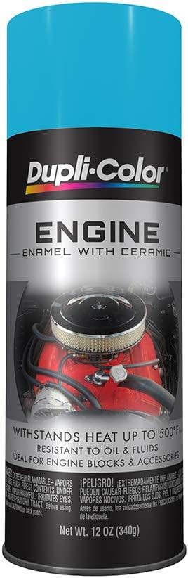 Dupli-Color Torque N' Teal Engine Enamel - High Gloss Finish