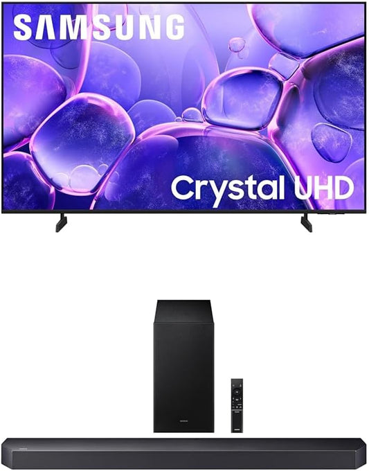 Samsung 70-Inch Crystal UHD Smart TV with Q-Series Soundbar