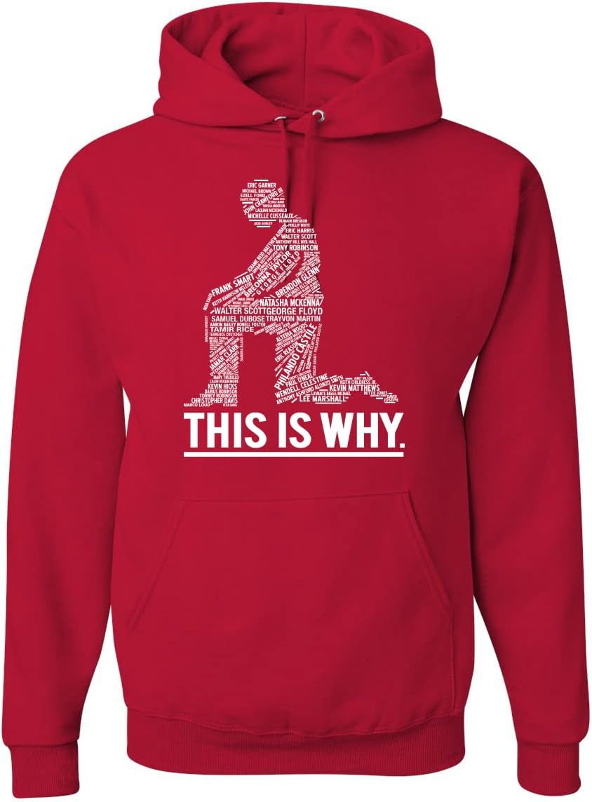 Black Lives Matter Graphic Hoodie for Justice and Pride