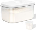 Airtight Flour Container 12 Lbs Clear PET Food Storage - Pantry