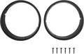 Hooke Road Wrangler TJ Matte Black Headlight Bezels Cover Trim