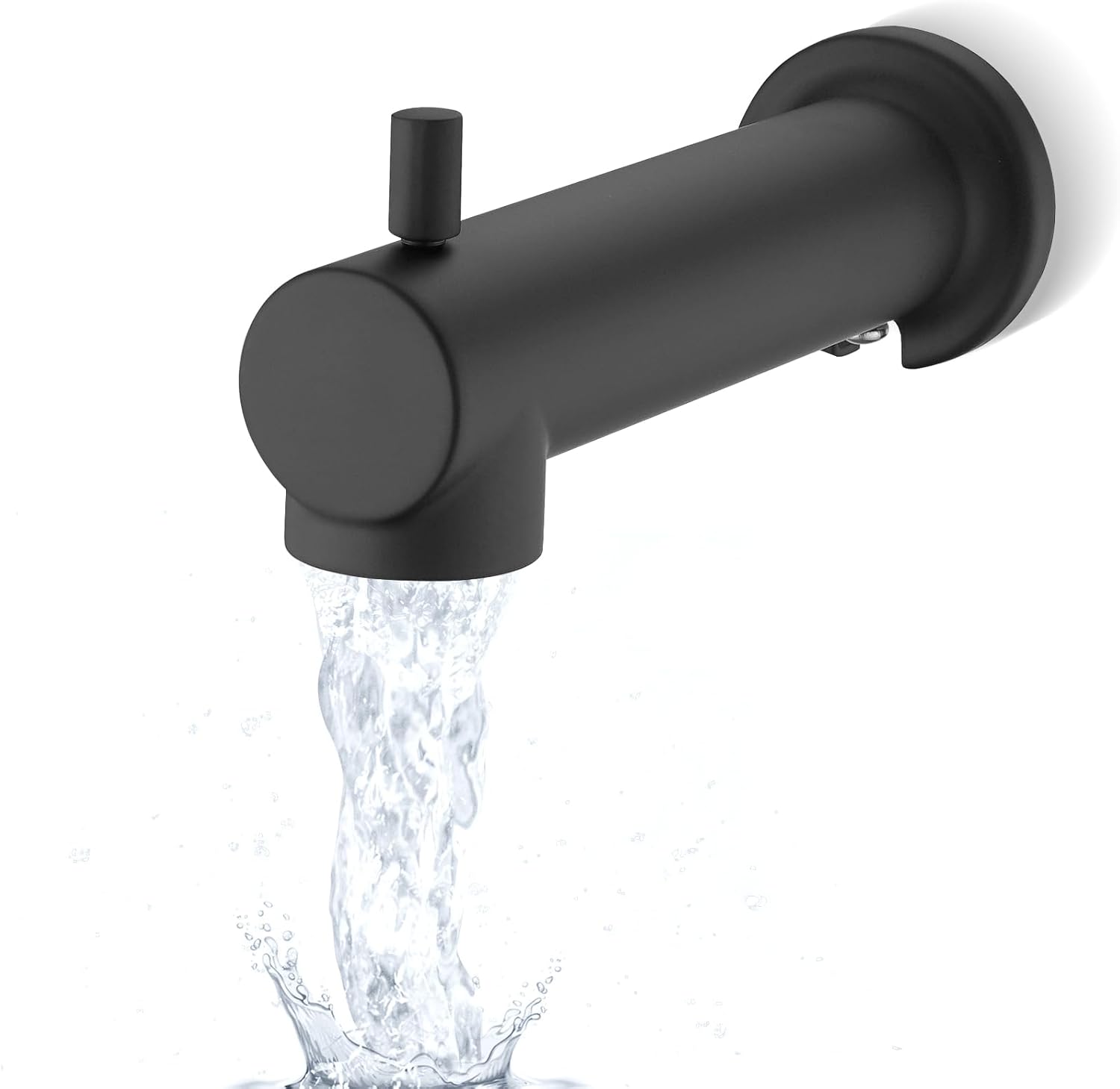 Slip on Extra Long Tub Spout with Diverter for Modern Bathrooms