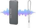 128GB Digital Voice Recorder with Noise Reduction Chip - Clear