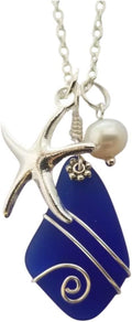 Yinahawaii Sea Glass Necklace - Handmade Hawaiian Ocean Jewelry magic