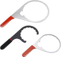 4.6 in, 6 in, 8 in Fuel Filter Wrench - Multi-Size Diesel Tool