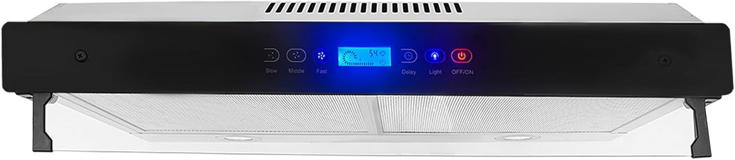 30 Inch Under Cabinet Range Hood with LED Lights and Filters
