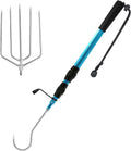 Telescopic Fish Gaff with Stainless Hook - Compact Offshore Tool