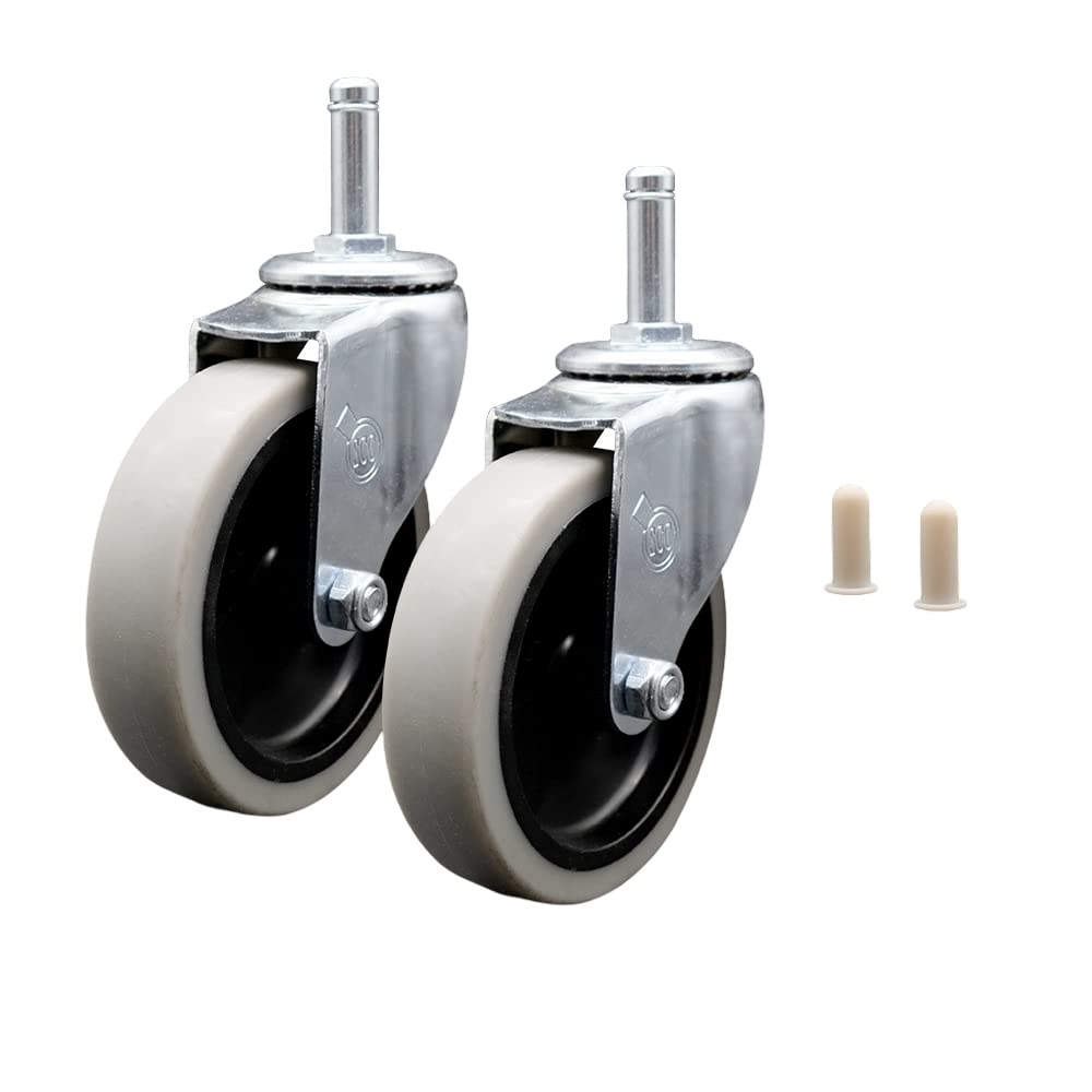Replacement Wheels for Janitor Cleaning Carts by Service Caster