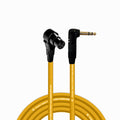 Right Angle XLR Female to 1/4 TRS Cable - 20 Feet Long