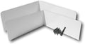 Eagle 1 Bent Valley Splash Guards Oversized White - 2 Pack