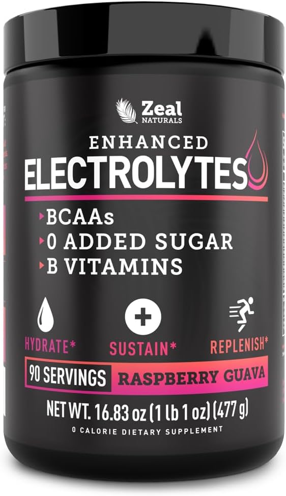 Zeal Naturals Electrolyte Powder for Hydration & Recovery