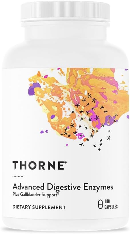 THORNE Advanced Digestive Enzymes for Optimal Gut Health Support