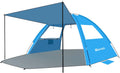 Gorich Beach Tent with Canopy - Easy Setup Sun Shelter for Families