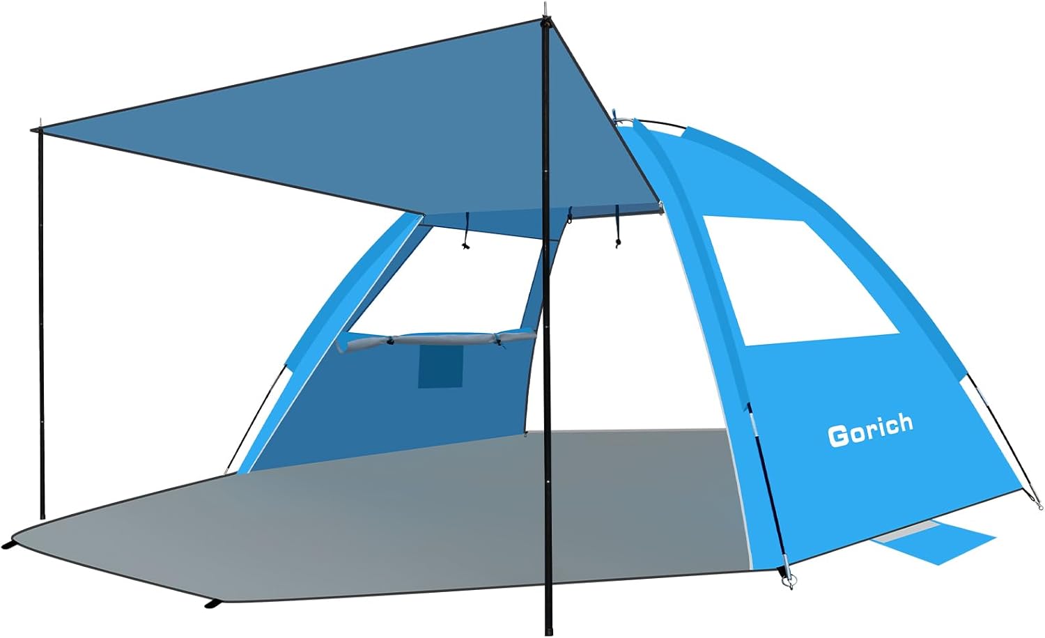 Gorich Beach Tent with Canopy - Portable Sun Shelter for Family