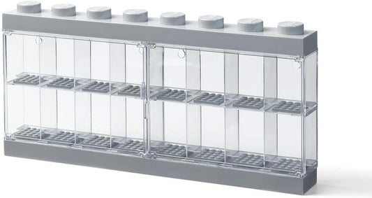 LEGO Minifigure Display Case - Stackable Storage for 16 Figures