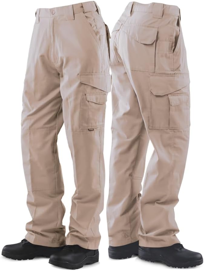 Tru-Spec Tactical Pants for Men - Water-Resistant Cargo Work Pants