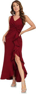 Long Formal Dresses for Women V Neck Sleeveless - Elegant Fit