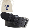 2 Inch Wide Leather Tool Belt for Men Work - Durable Oil-Tanned Belt