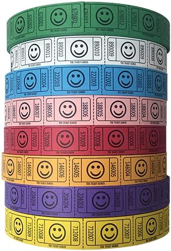 Single Smile Rolls with 2000 Tickets Each for Fun Events