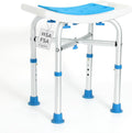 500lb Heavy Duty Shower Chair for Inside Shower - Sturdy, Adjustable