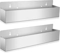 Stainless Steel Liquor Bottle Holder for Bars - 22 Inch Rack