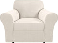 Stretch Armchair Slipcover 2 Piece T Cushion Chair Cover - Small
