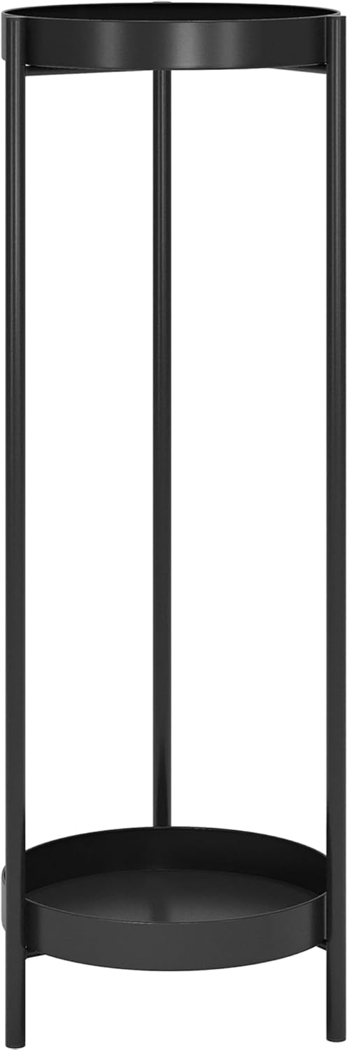 30 Plant Stand, 2 Tier Metal Flower Holder for Indoor Outdoor
