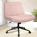 Criss Cross Chair with Wheels & Pads - Wide Seat Pink