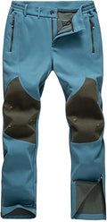 Gash Hao Mens Snow Ski Waterproof Softshell Pants - Warm (Style F7HG)
