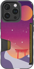 Smartish Total Eclipse iPhone 16 Pro Wallet Case - Slim Protective