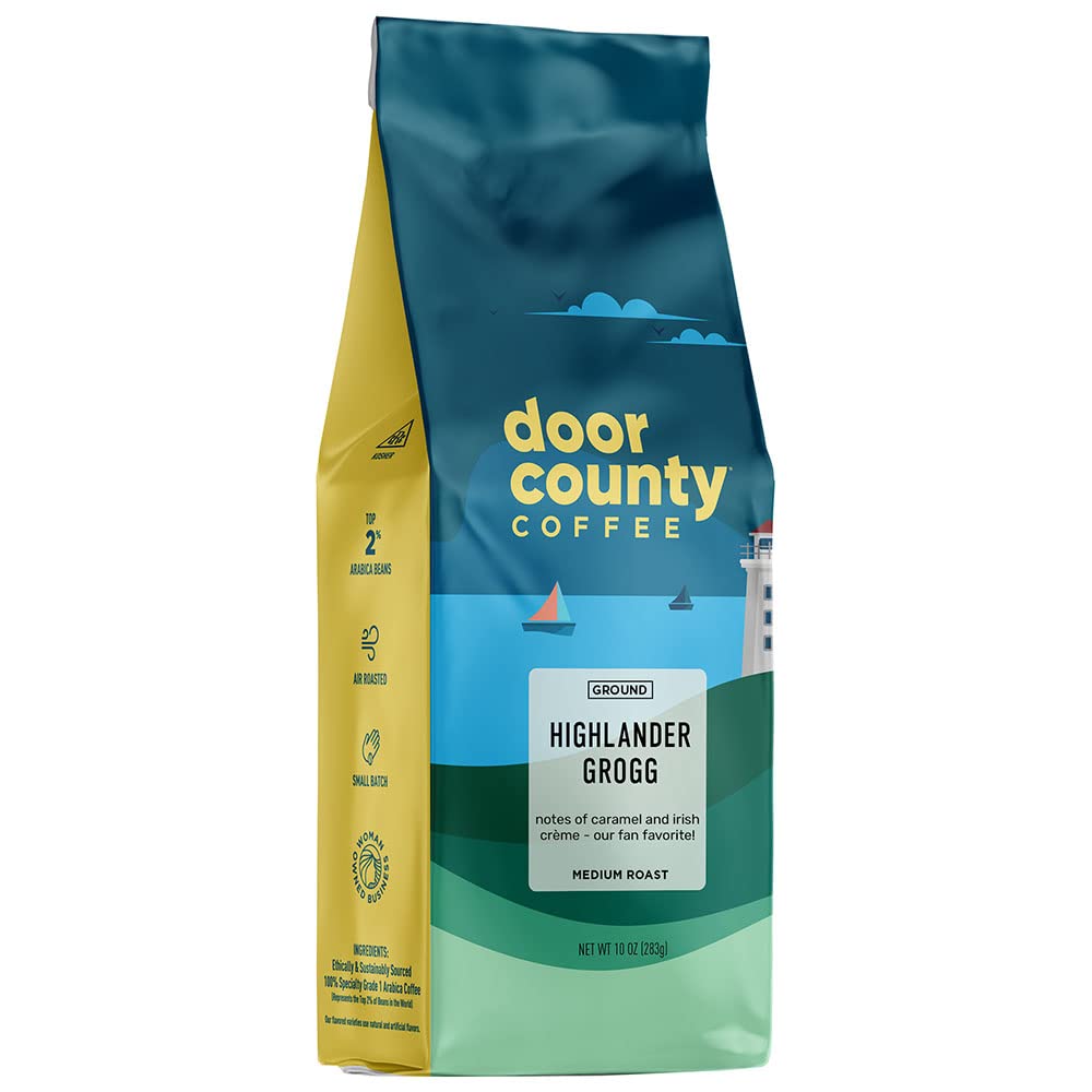 Highlander Grogg Flavored Coffee | Medium Roast | 100% Arabica | Gourmet Delight