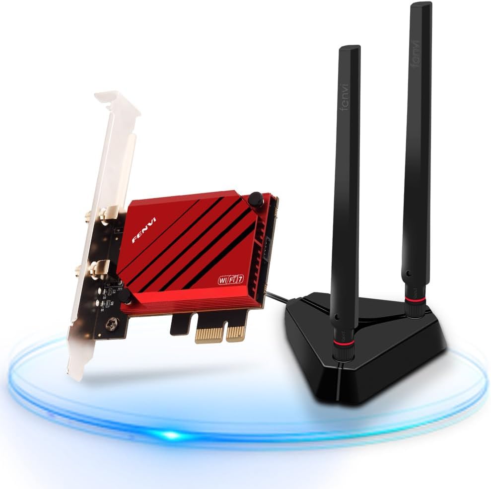 FENVi PCI-E WiFi 7 Network Card for High-Speed Gaming