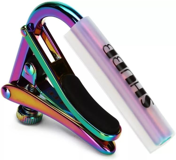 Shubb Iridescent Capo Enhances Guitar Tone