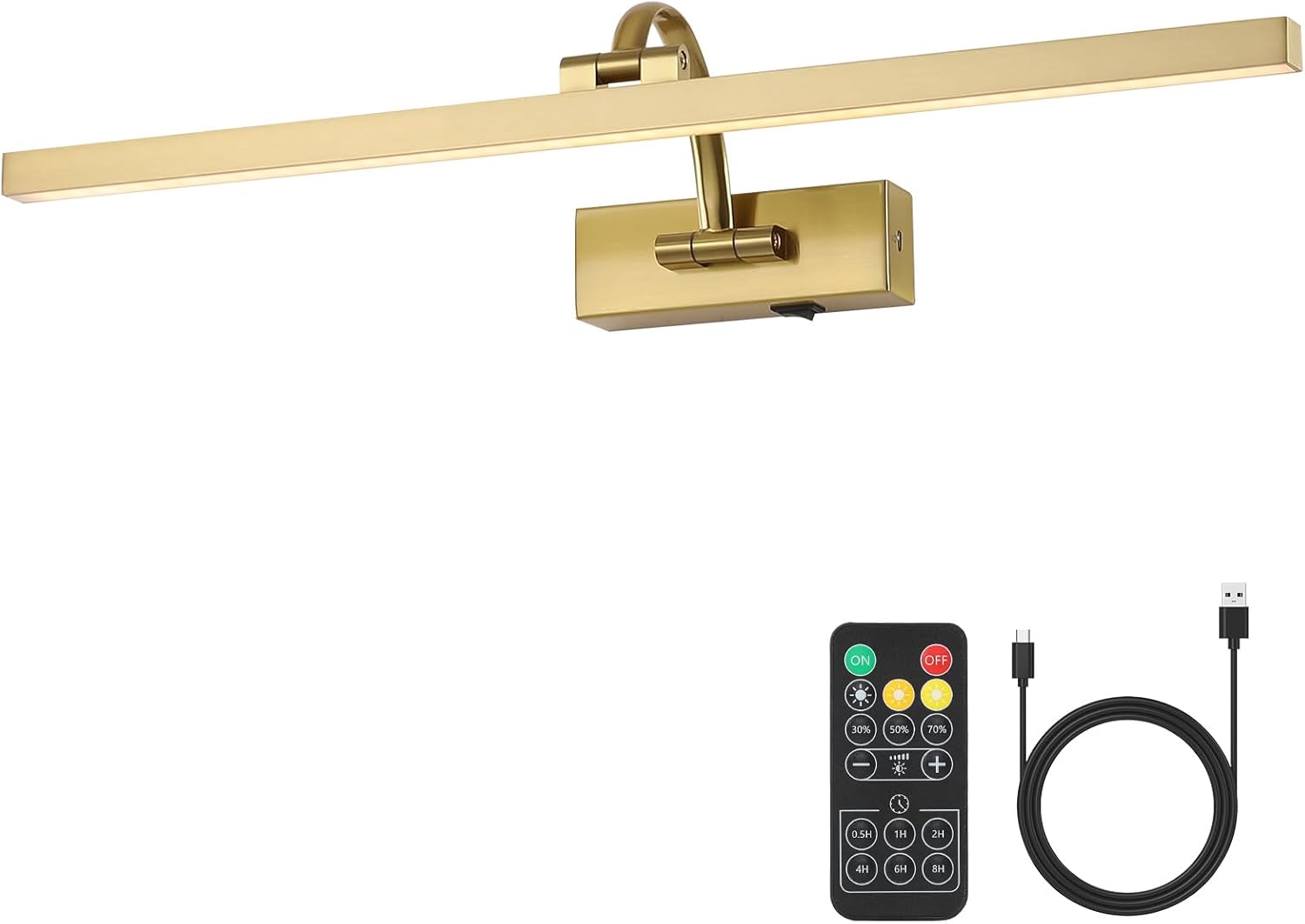 Wireless Picture Lights for Wall Battery Operated Art Lighting