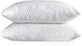 Shredded Memory Foam Bed Pillows - Adjustable Cooling Support (Queen