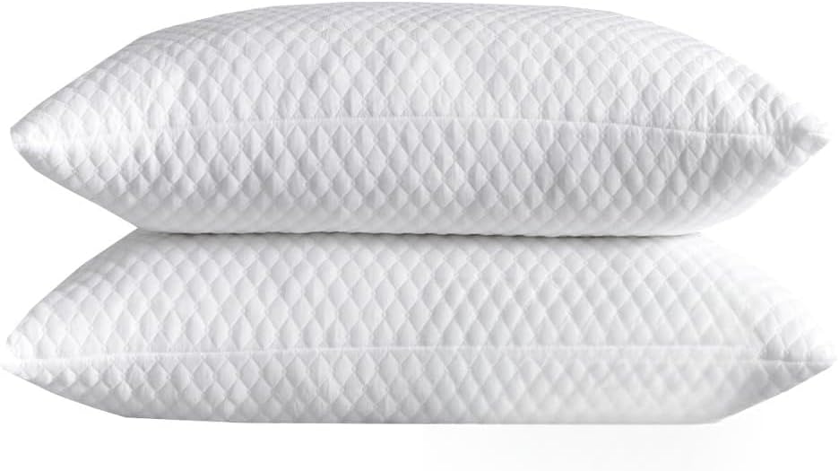 Shredded Memory Foam Bed Pillows for Comfortable Sleep