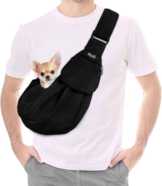 Lukovee Pet Sling - Hands-Free Carry for Small Pets