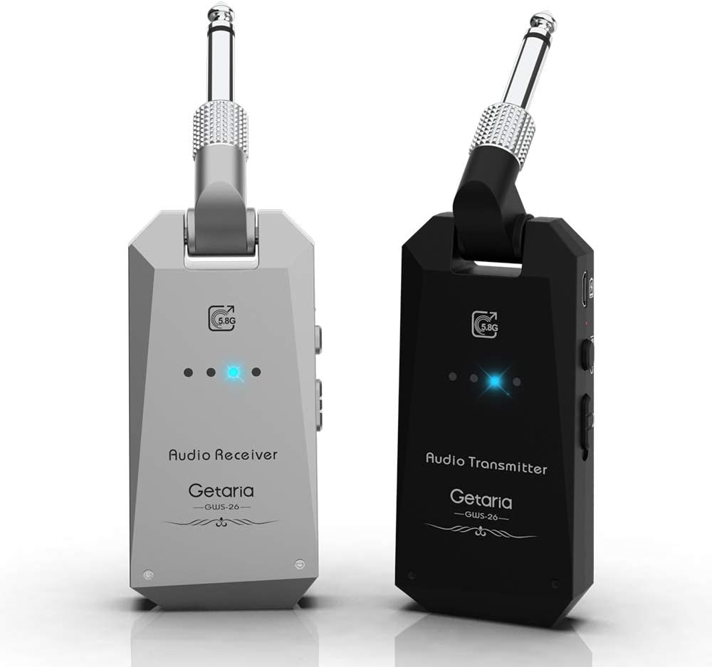 5.8GHz Wireless Guitar System for Electric Guitar & Bass