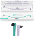 RYERCAT Set of 2 Dual Sided Cat Toothbrush for Dental Care