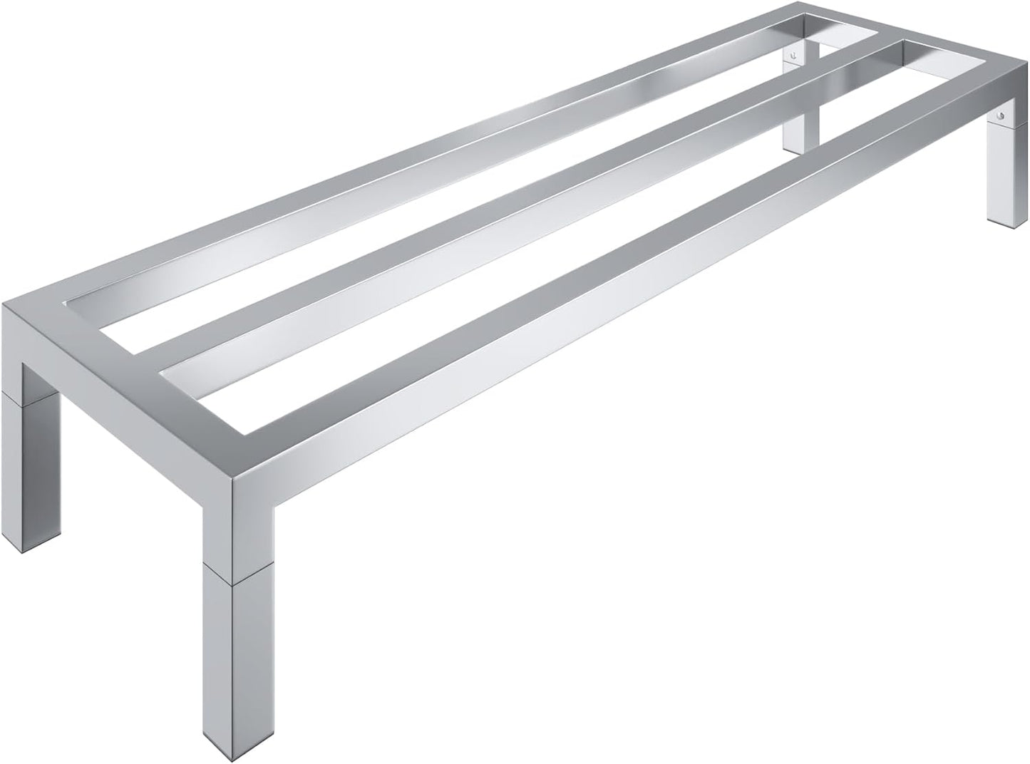 48in x 14in Heavy-Duty Aluminum Dunnage Rack with 900 Lbs Capacity